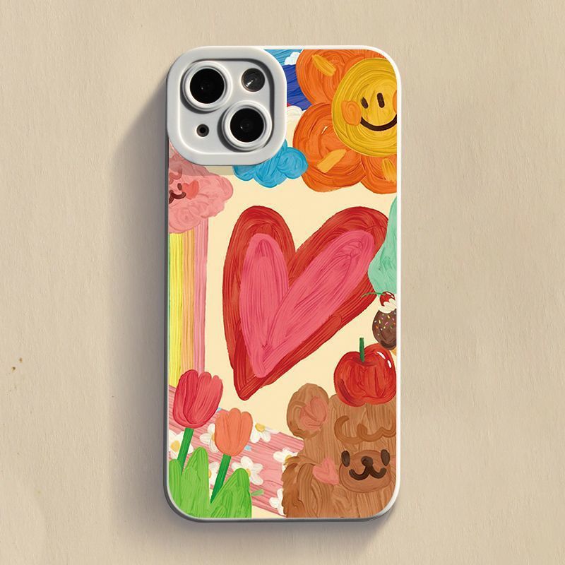 SKU152_款式(瞳眼-古董白【太阳爱心】送膜)_型号(苹