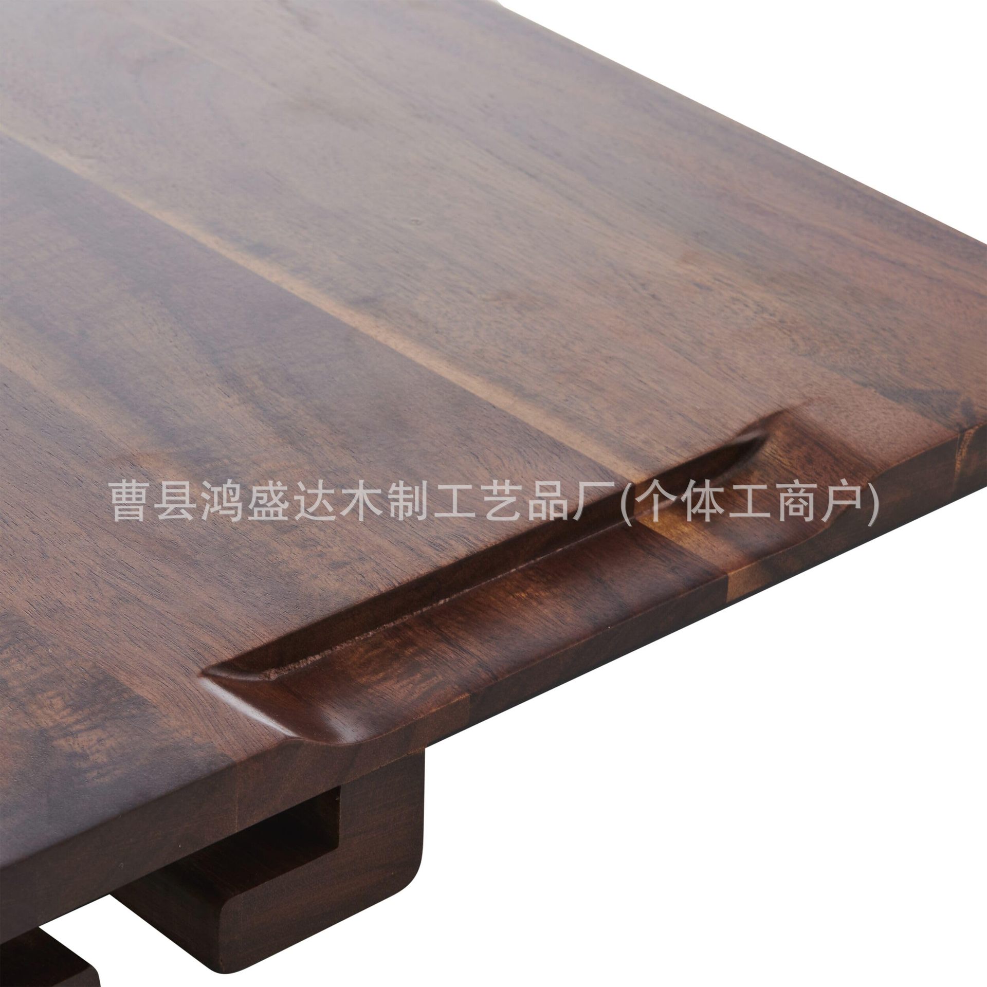 木制红酒酒杯收纳架聚会野餐熟食托盘创意酒吧红酒小吃盘定制lo