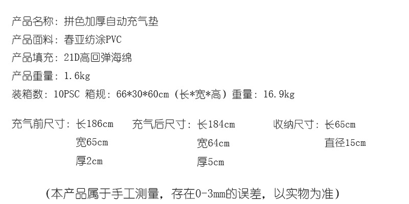 产品参数