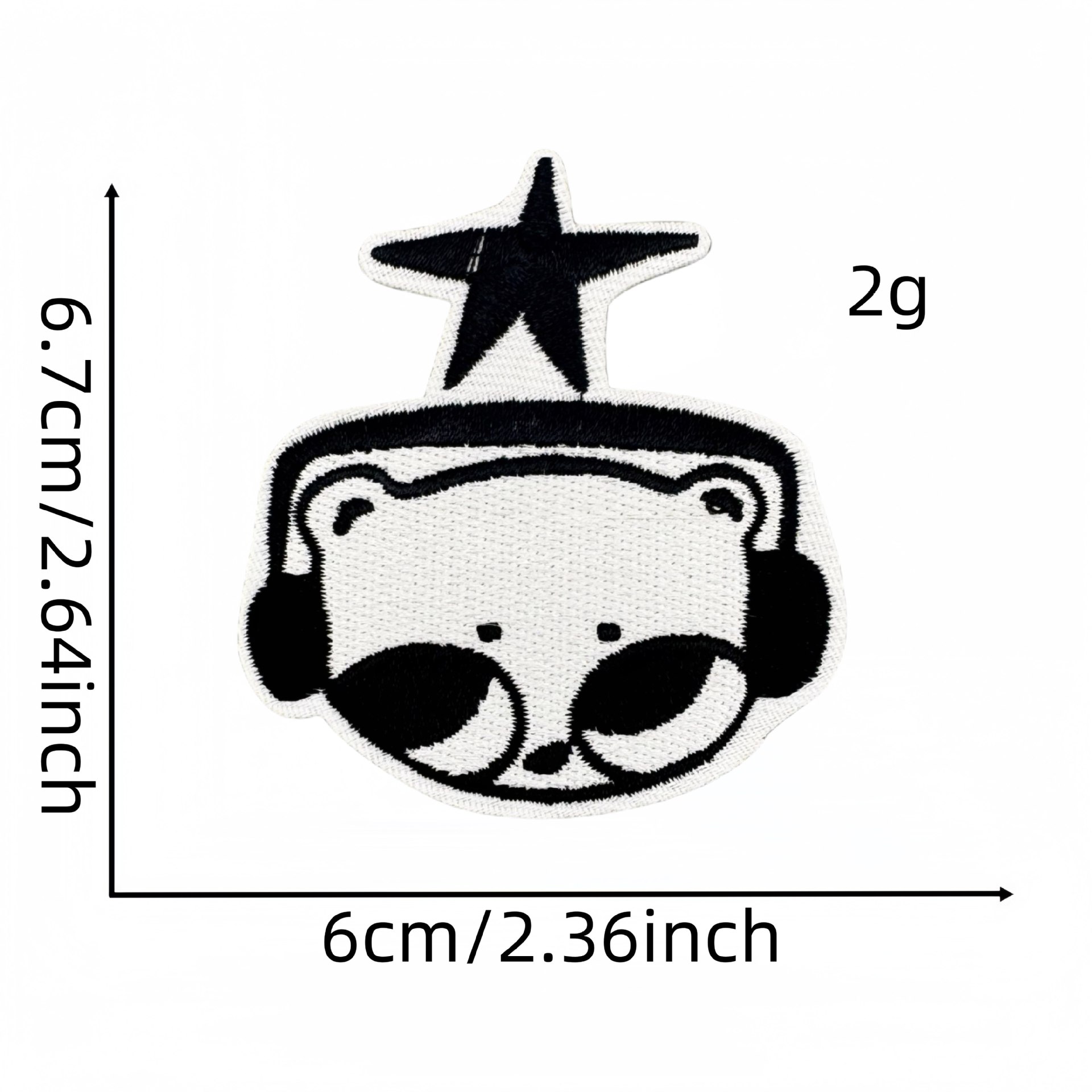 卡通布贴20#