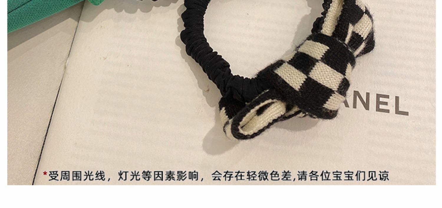 简约蝴蝶结头绳
