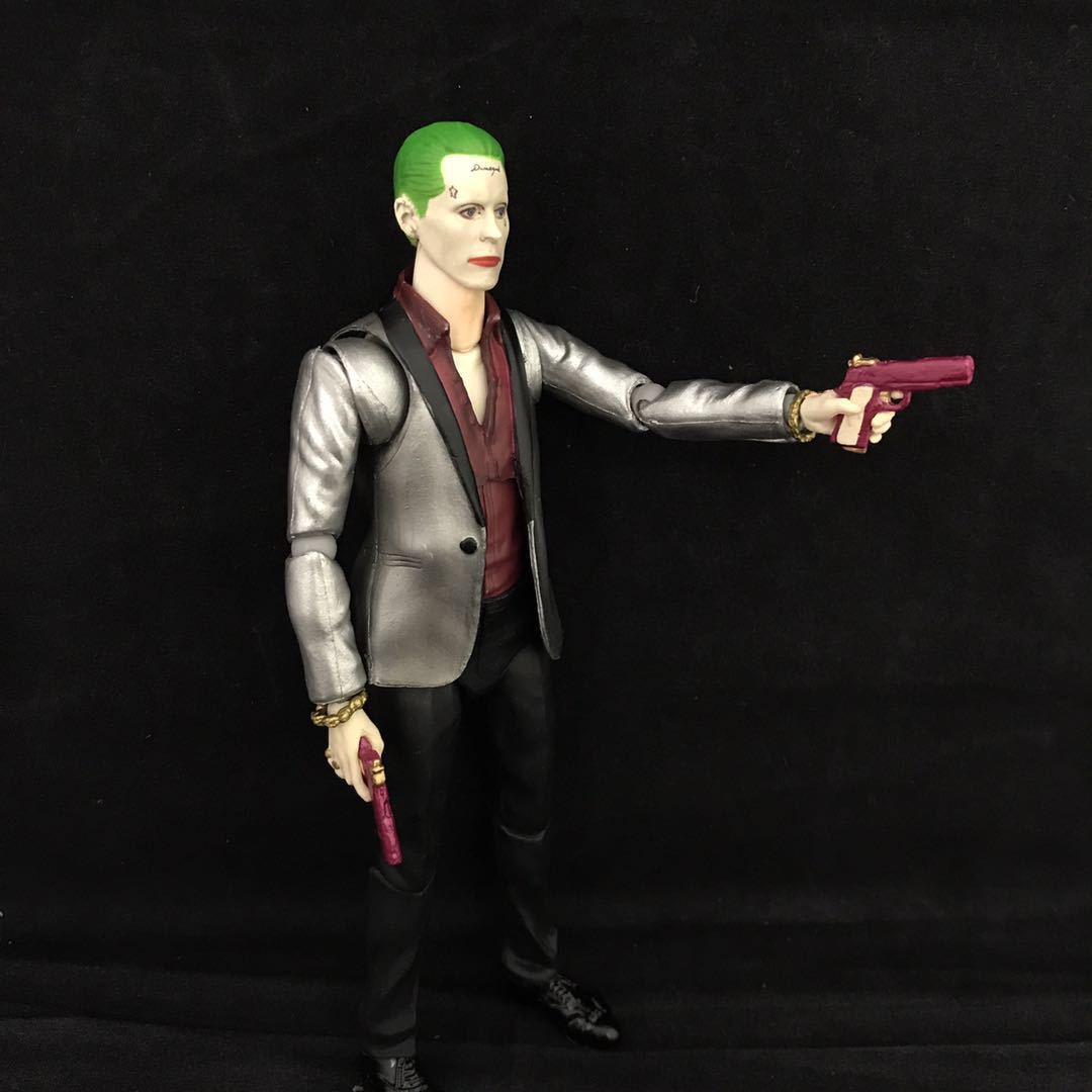 智贝详情图_7动漫SHF黑暗骑士小丑蝙蝠侠可动手办