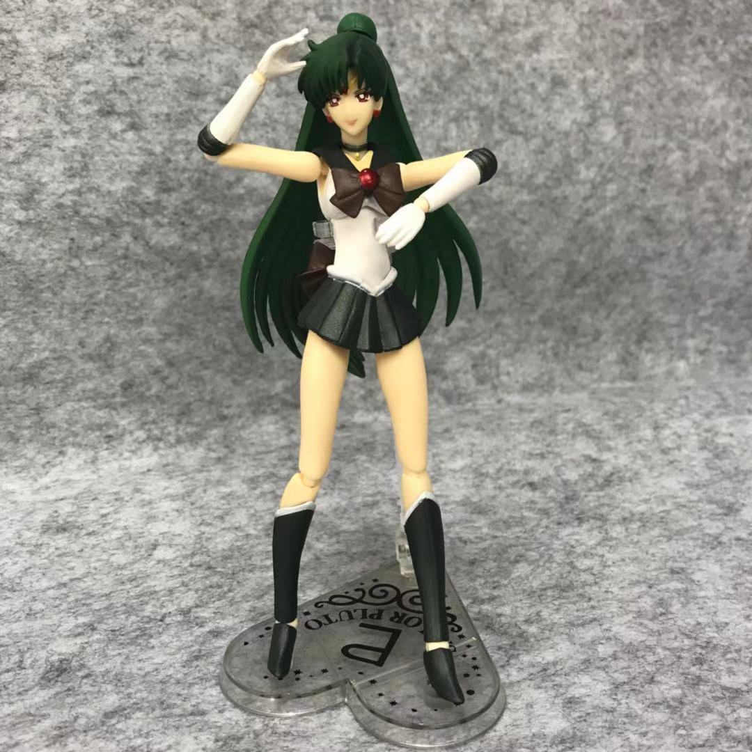 智贝详情图_2动漫美少女战士SHF冥王奈雪关节可动手办