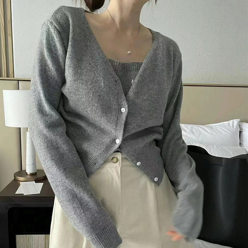 2024早秋新款V领长袖_SKU图01