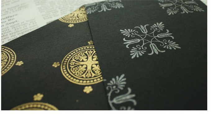 方形蕾丝花纹印章-7