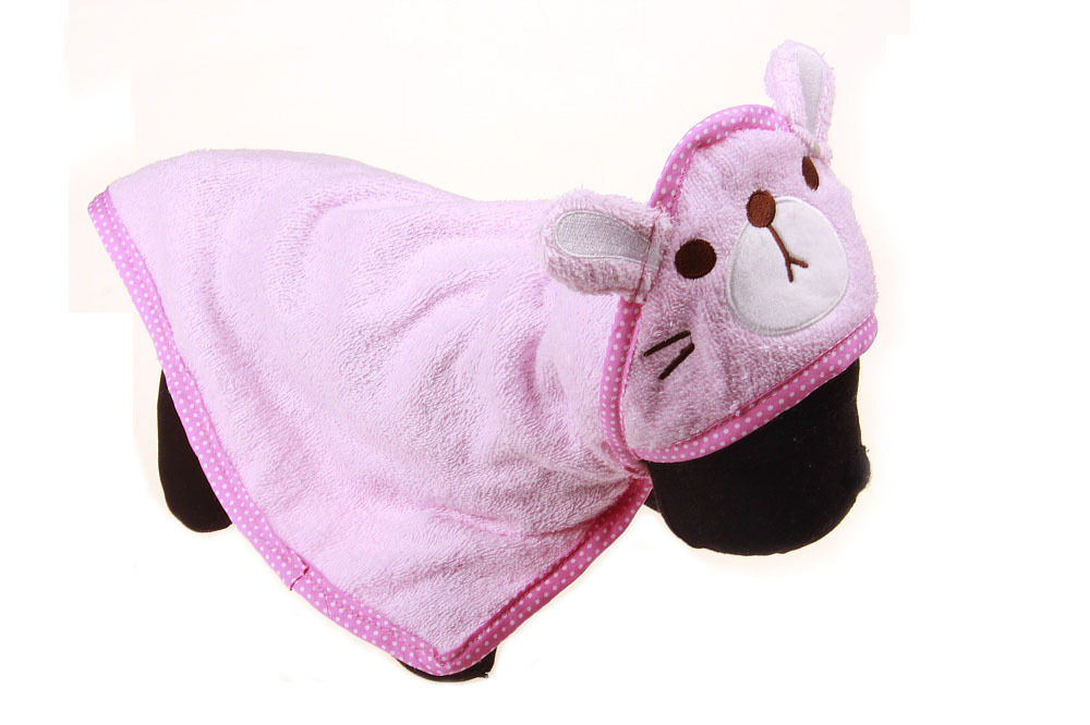 呆萌卡通宠物毛巾 (34)