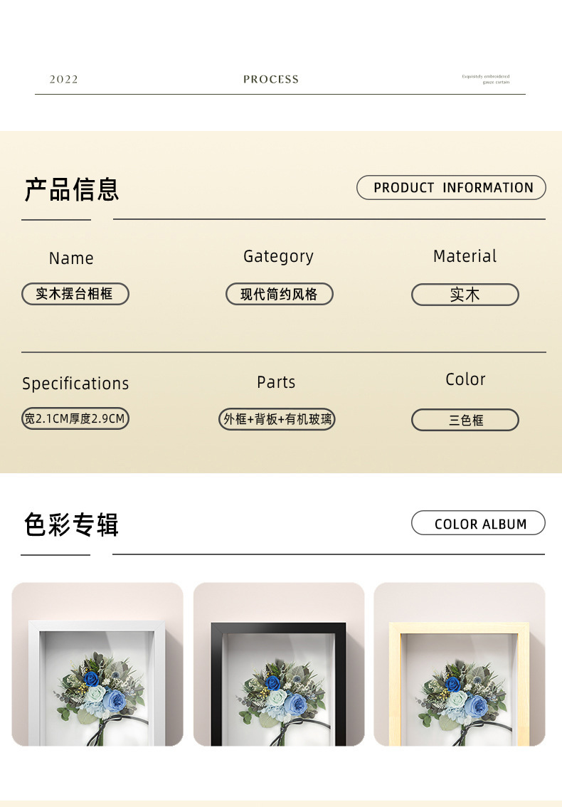 中空相框详情