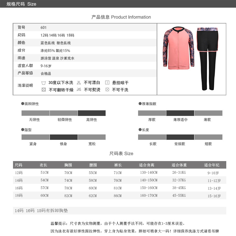 601尺码