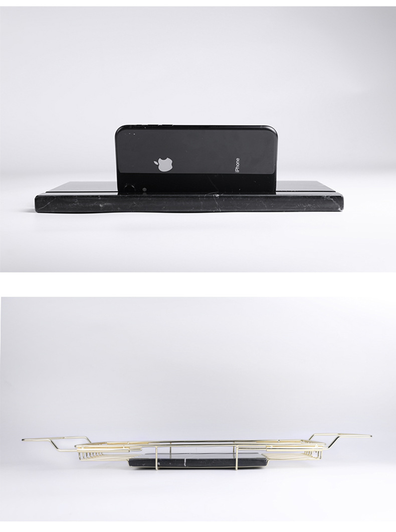 多功能浴缸置物架免打孔卫生间浴室泡澡红酒杯浴缸架伸缩支架北欧undefined