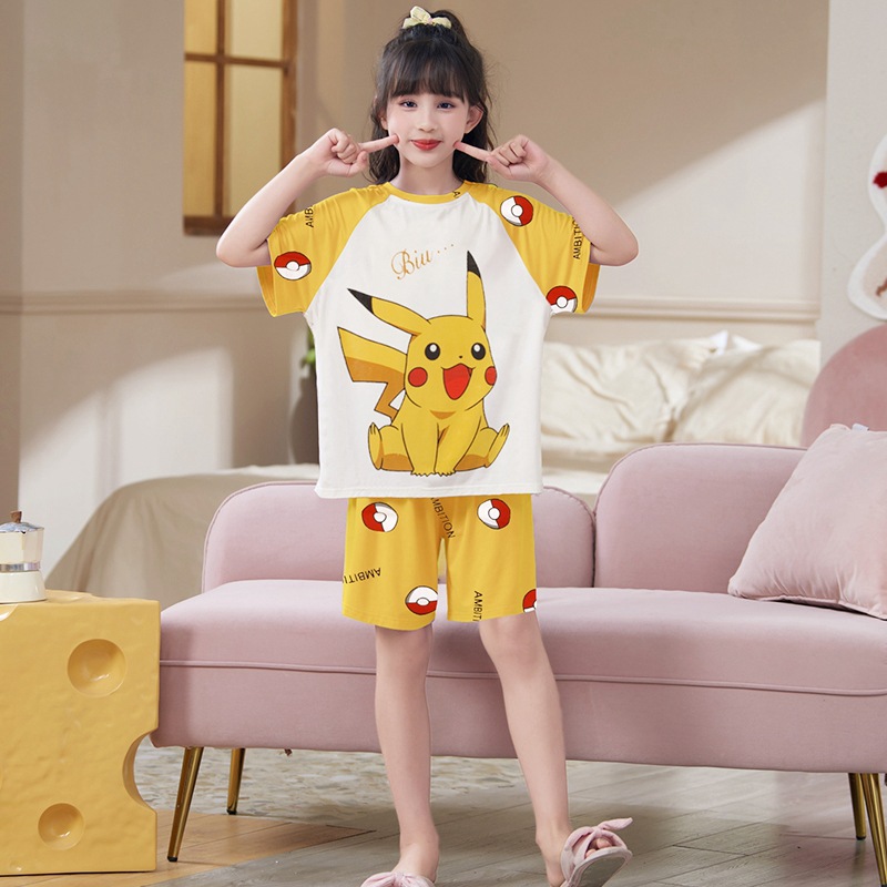 复制_夏季儿童莫代尔睡衣春夏薄款短袖套装女童敖.jpeg