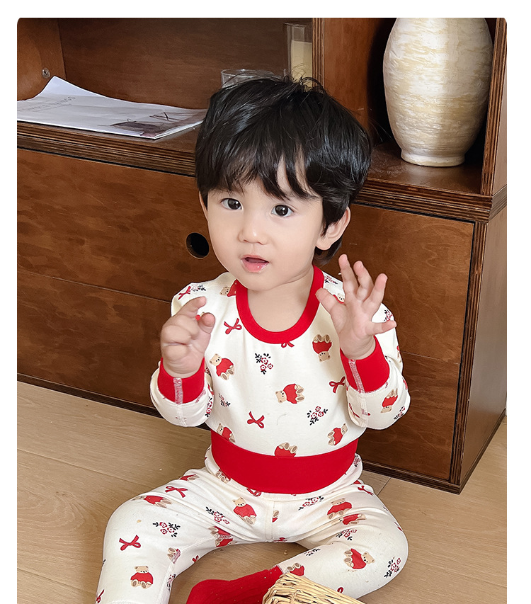 红色小熊高腰_03