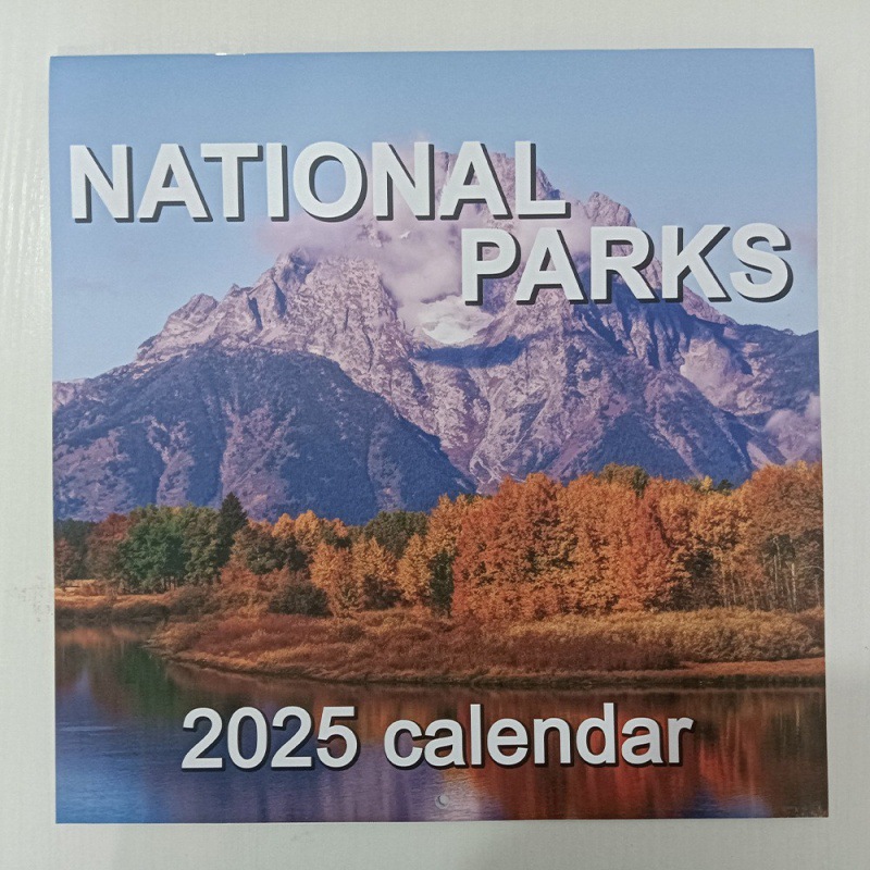 2025国家自然公园日历National Parks Cal
