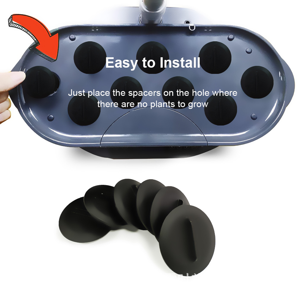 IGS圆形种植孔盖黑色款