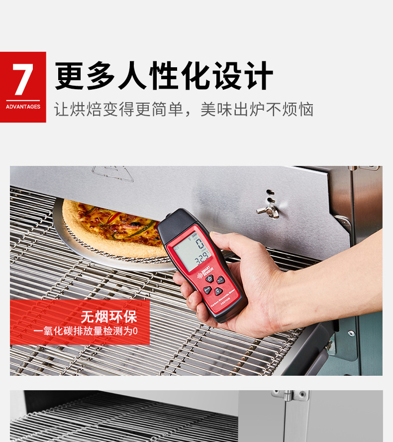 厂家直销单双层披萨炉电烤箱面包店商用烘培电烤炉披萨烤箱