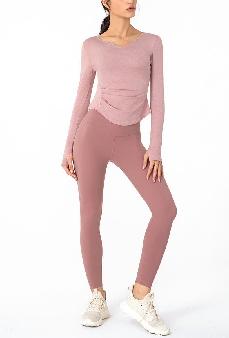 DS-167-V领打褶长袖790_29