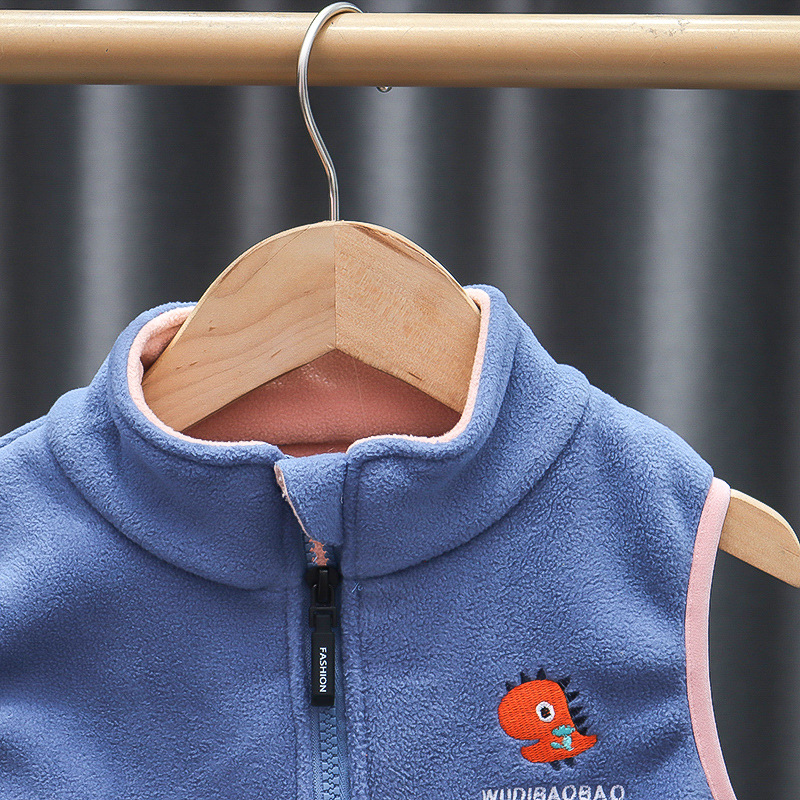 DD43-马甲摇粒绒-恐龙