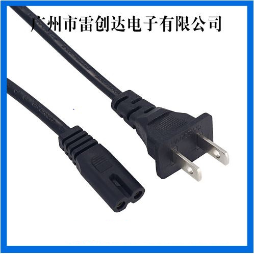 美规二插转8字尾电源线欧规二插8字尾电源线USB开关线1