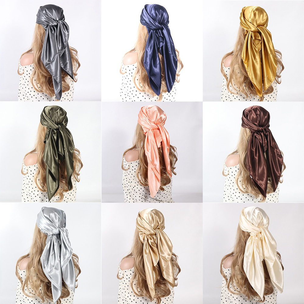 head scarf,hair scarf,silk sca
