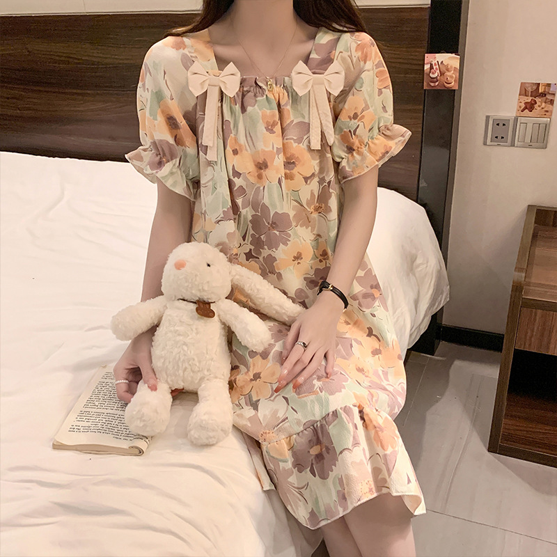 4945-8#满印灰绿花朵2