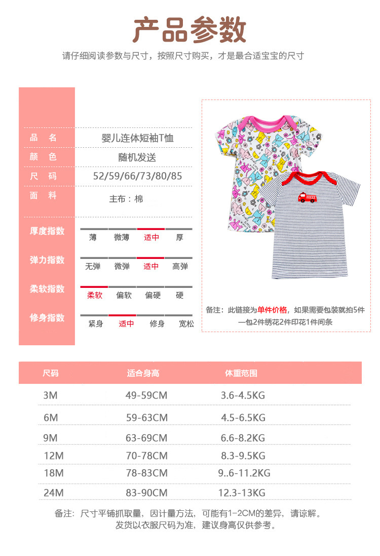 短T尺码表