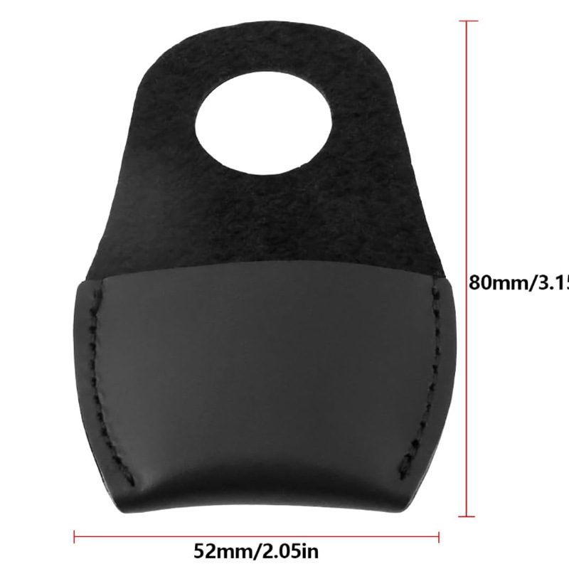 真皮拇指保护套