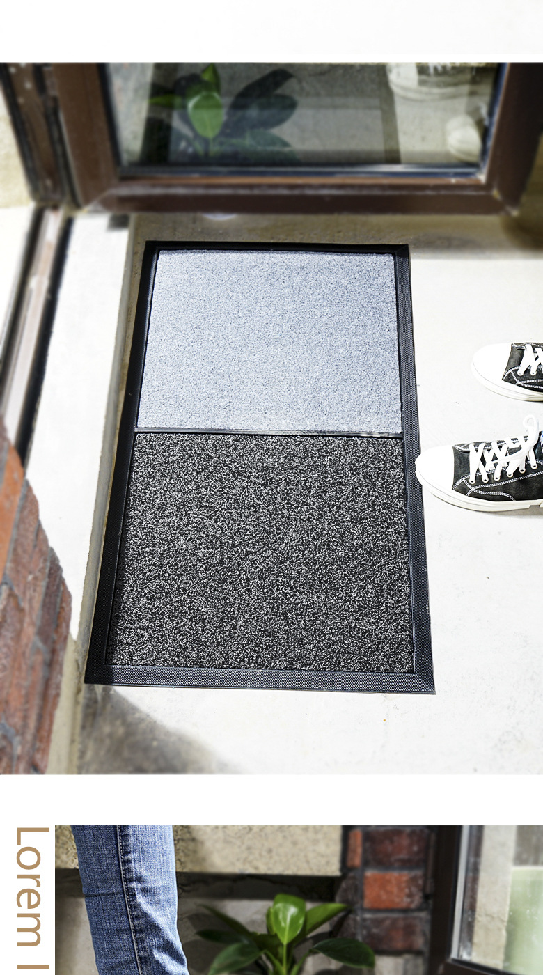 消毒防滑蹭灰吸水门垫