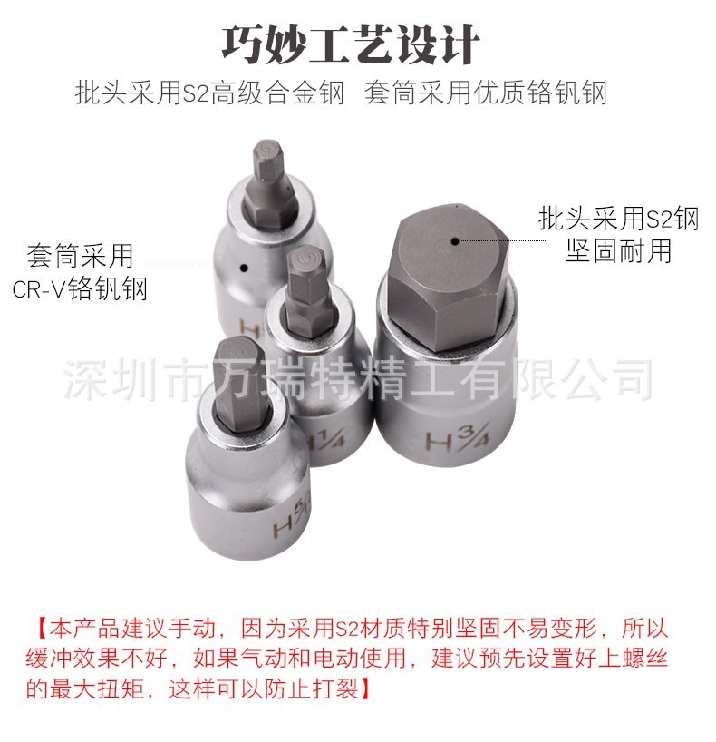 英制旋具套筒