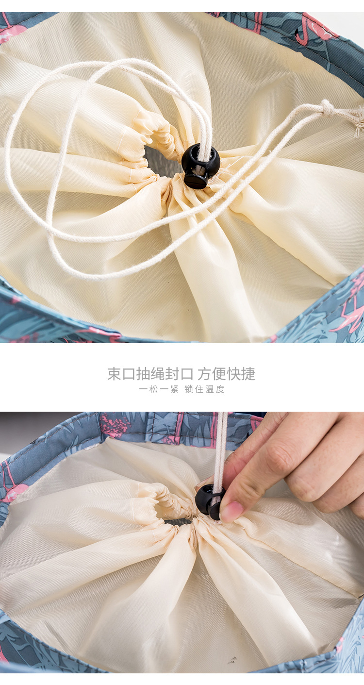J2B1花色束口保温包详情
