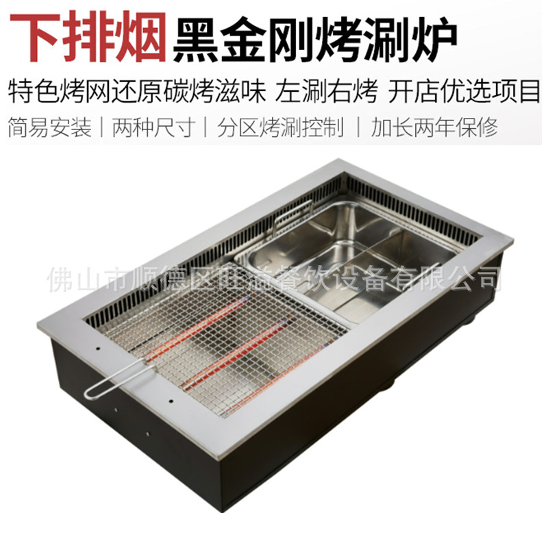 黑金管烤刷一体炉