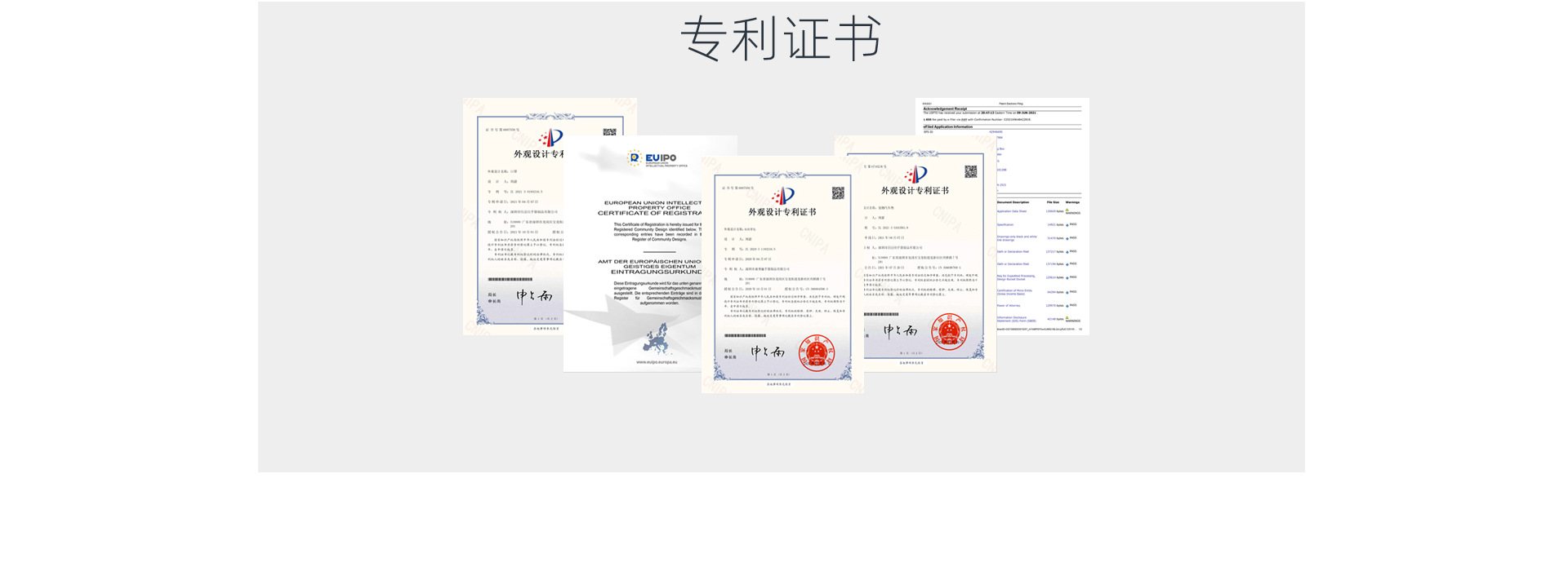 专利证书