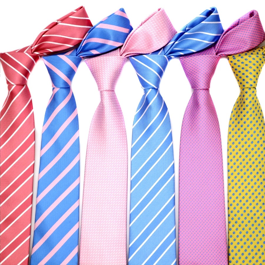 46-Color-Sale-7CM-Men-Ties-Pol