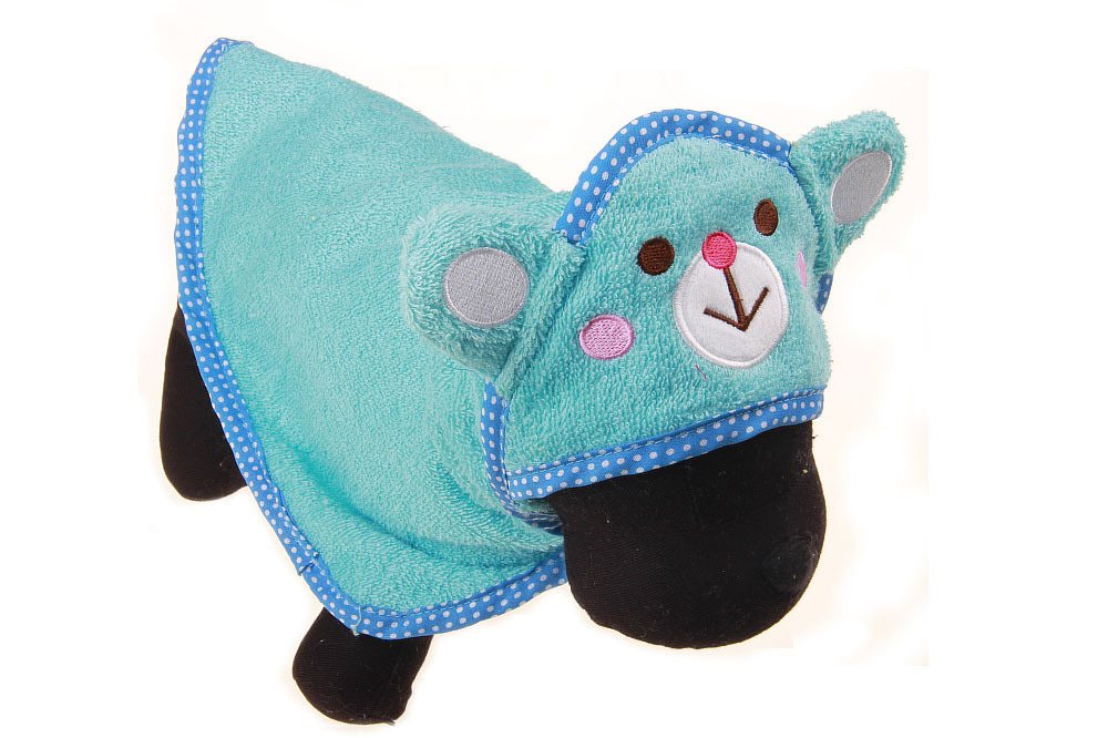 呆萌卡通宠物毛巾 (28)