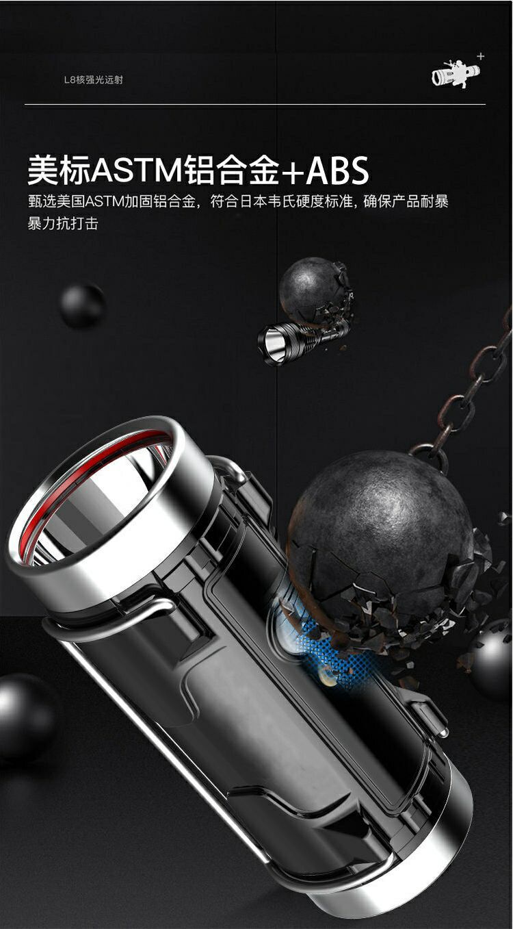 户外远射家用便携防水远光