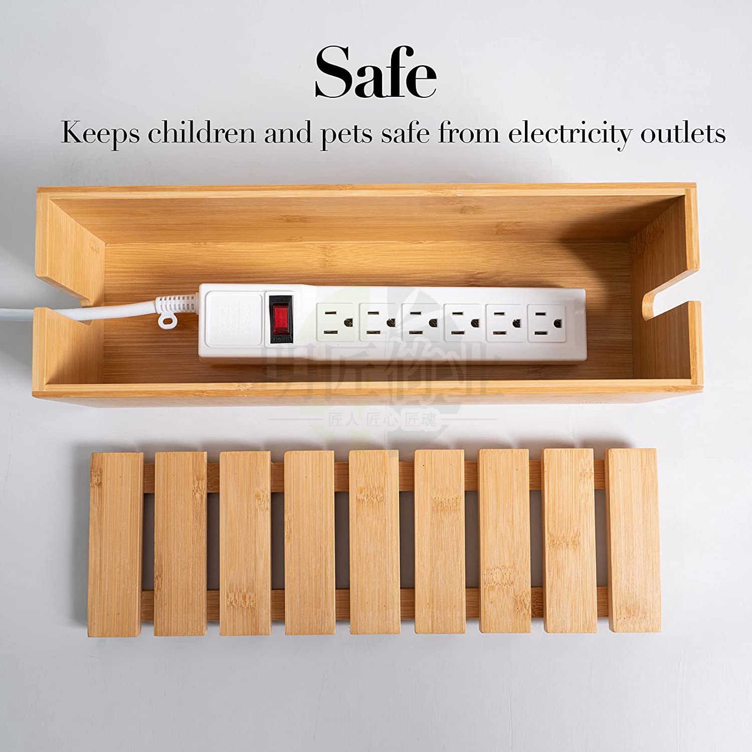 Cable Management Box and Cord-