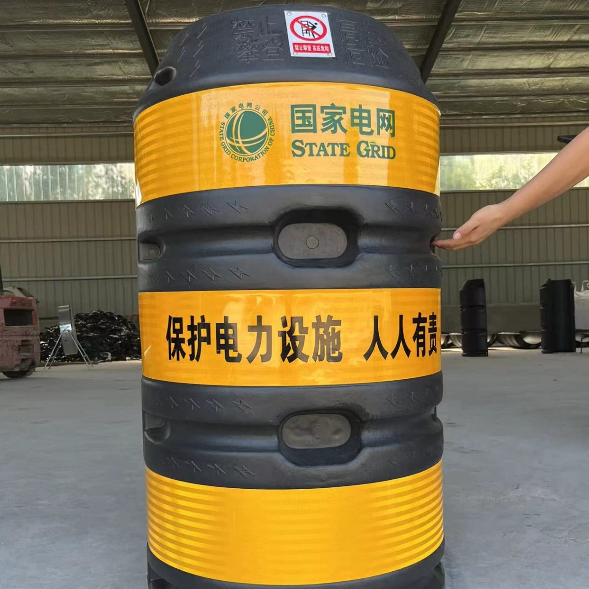 交通电线杆路灯防撞桶详情图08