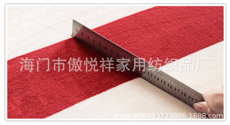 商品详情图_厂家直销法莱绒毛毯加厚珊瑚外贸毛毯礼品毯法兰绒盖