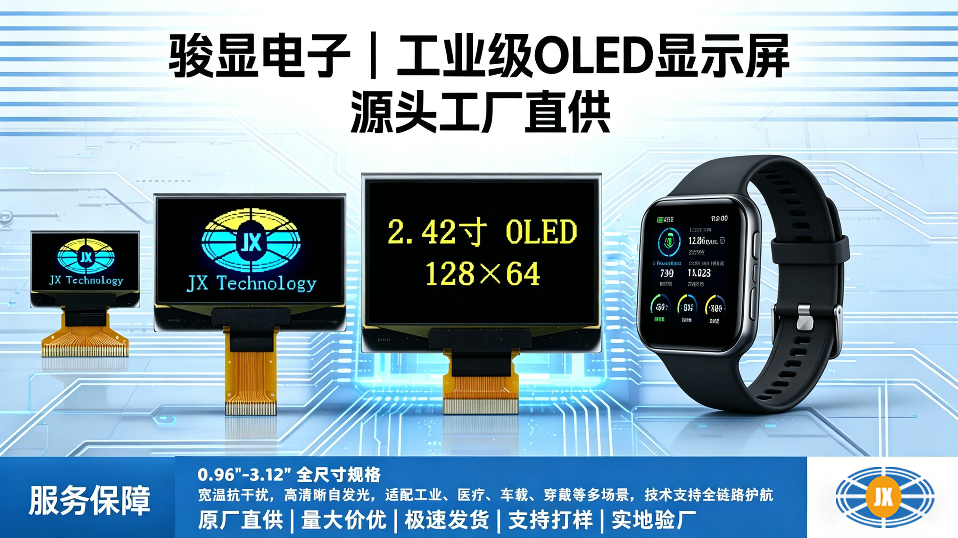 修改海报屏幕为手环显示效果