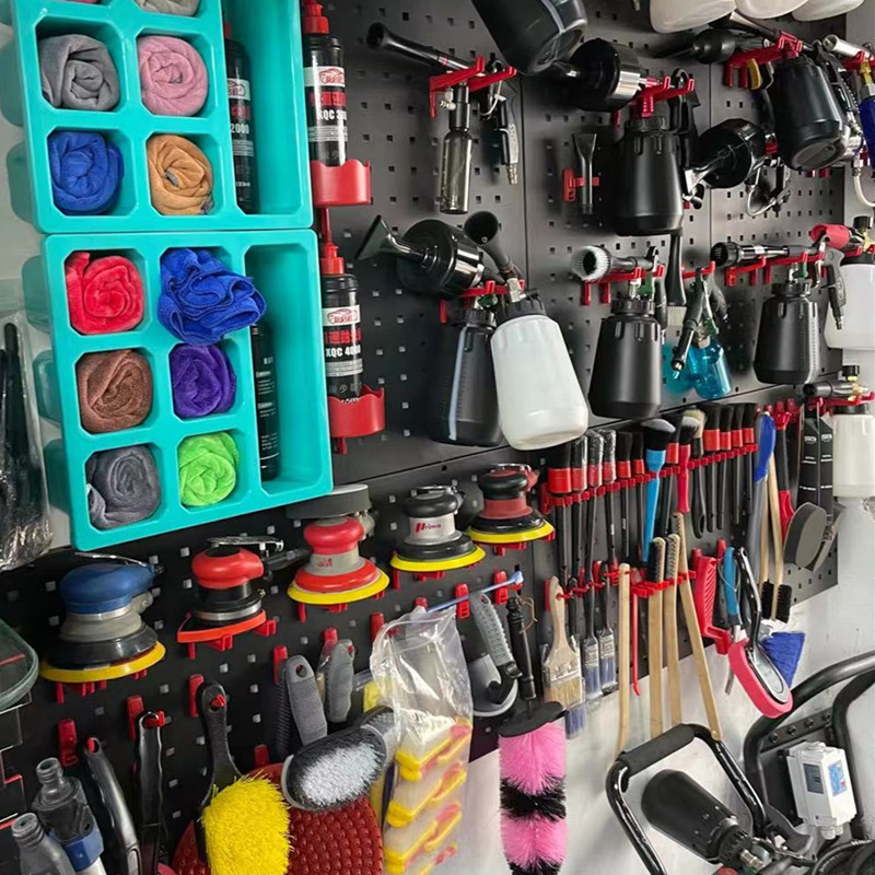 汽车美容DA抛光机汽车漆面打磨自粘式斜边平面海绵抛光盘研磨中