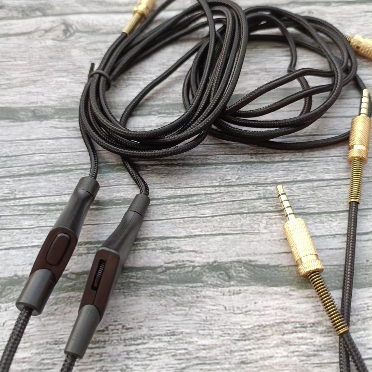 三角按键编织线金插