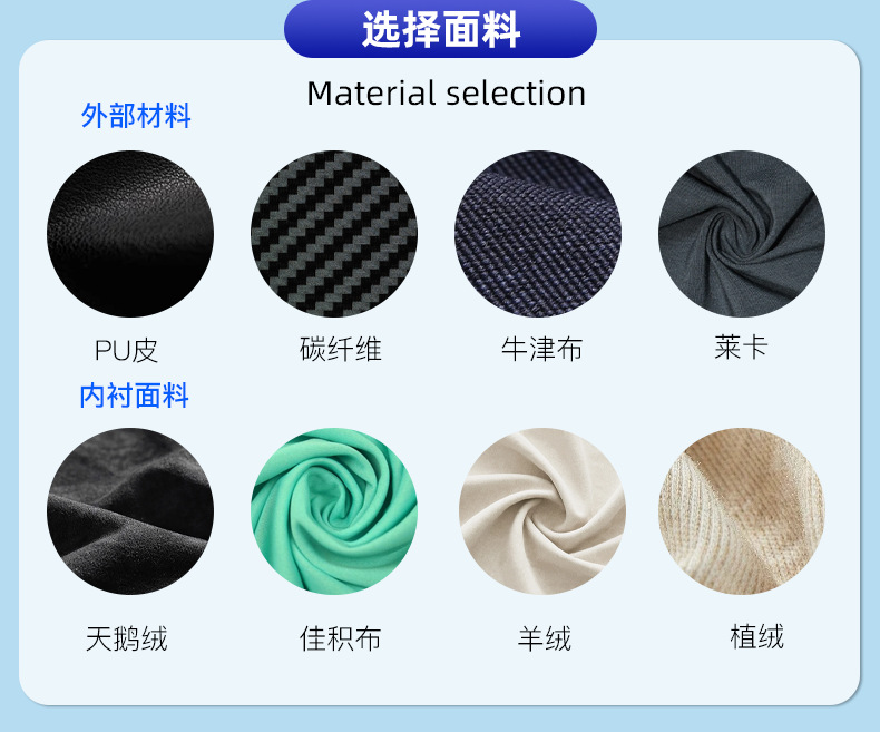7 选择面料