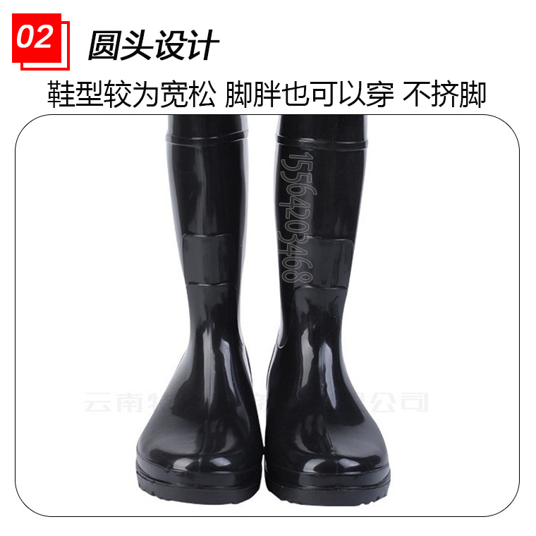 02845#朗莱斯特LL-1-05纯黑高筒雨靴---更新_2