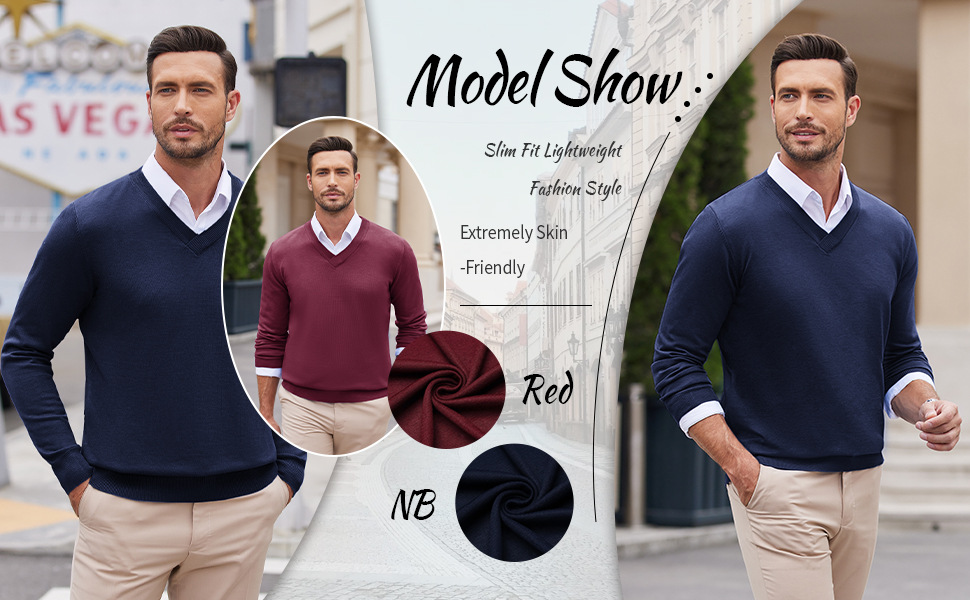 men fashion casual sweater