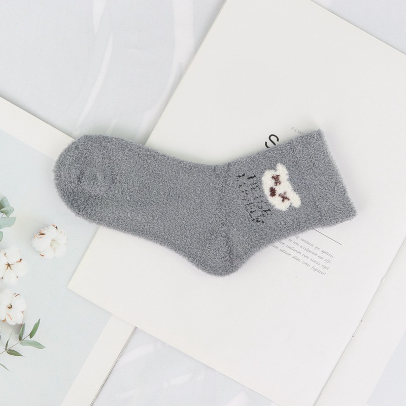 金袜郎羽毛纱 小熊 (9)