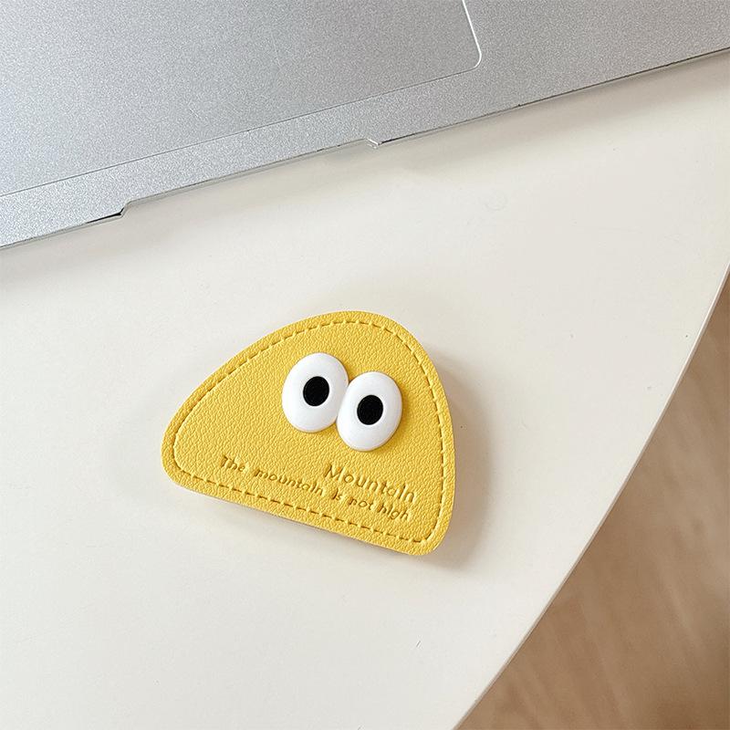 _0016_透明支架-皮质小山峰(眼睛)-黄色