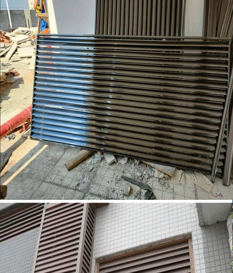 防雨锌钢百叶