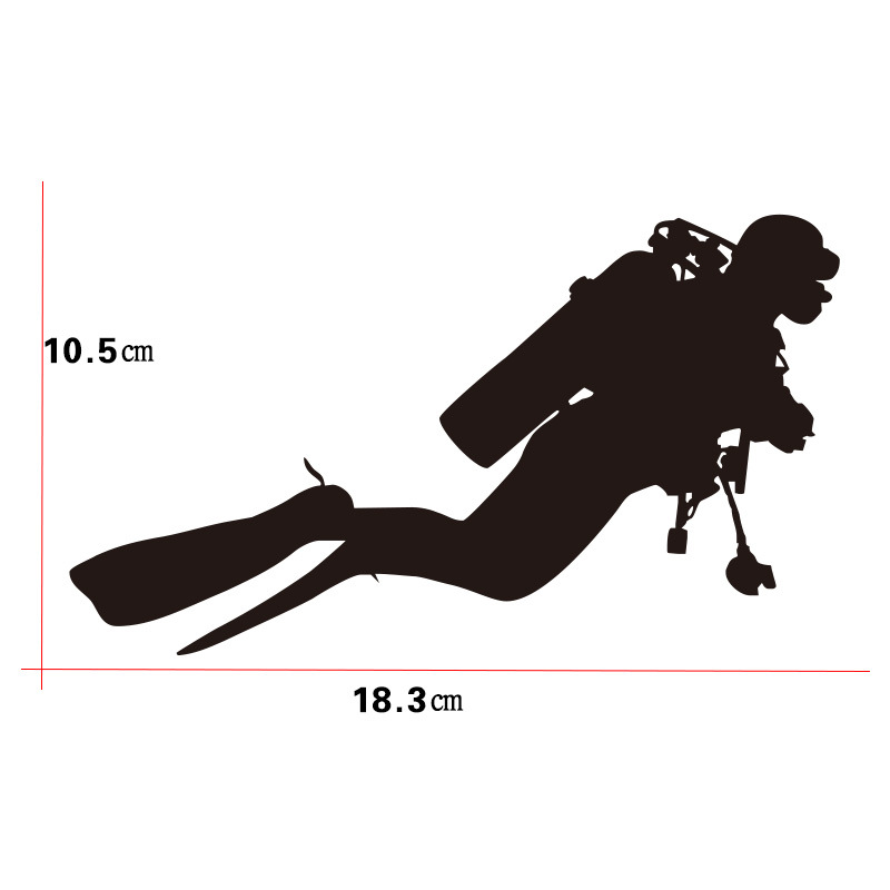 男潜水员黑色尺寸