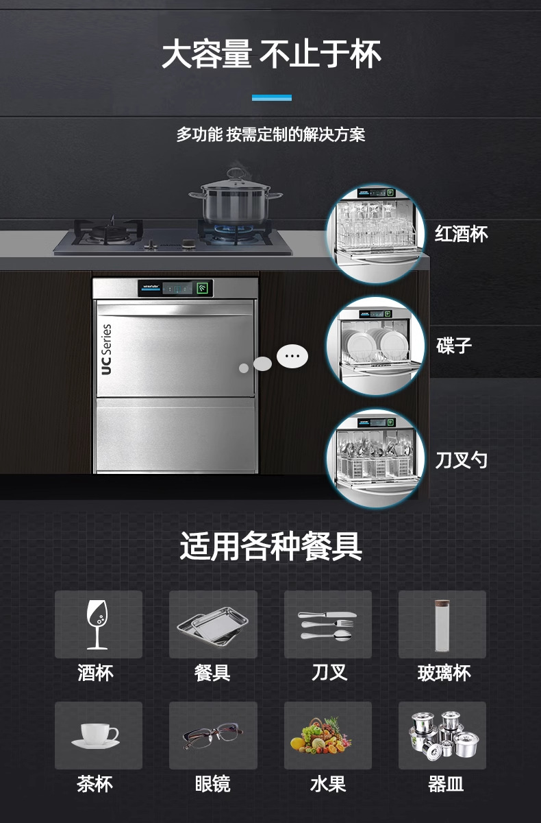 德国温特豪德Winterhalter商用家用洗碗洗杯机台下式