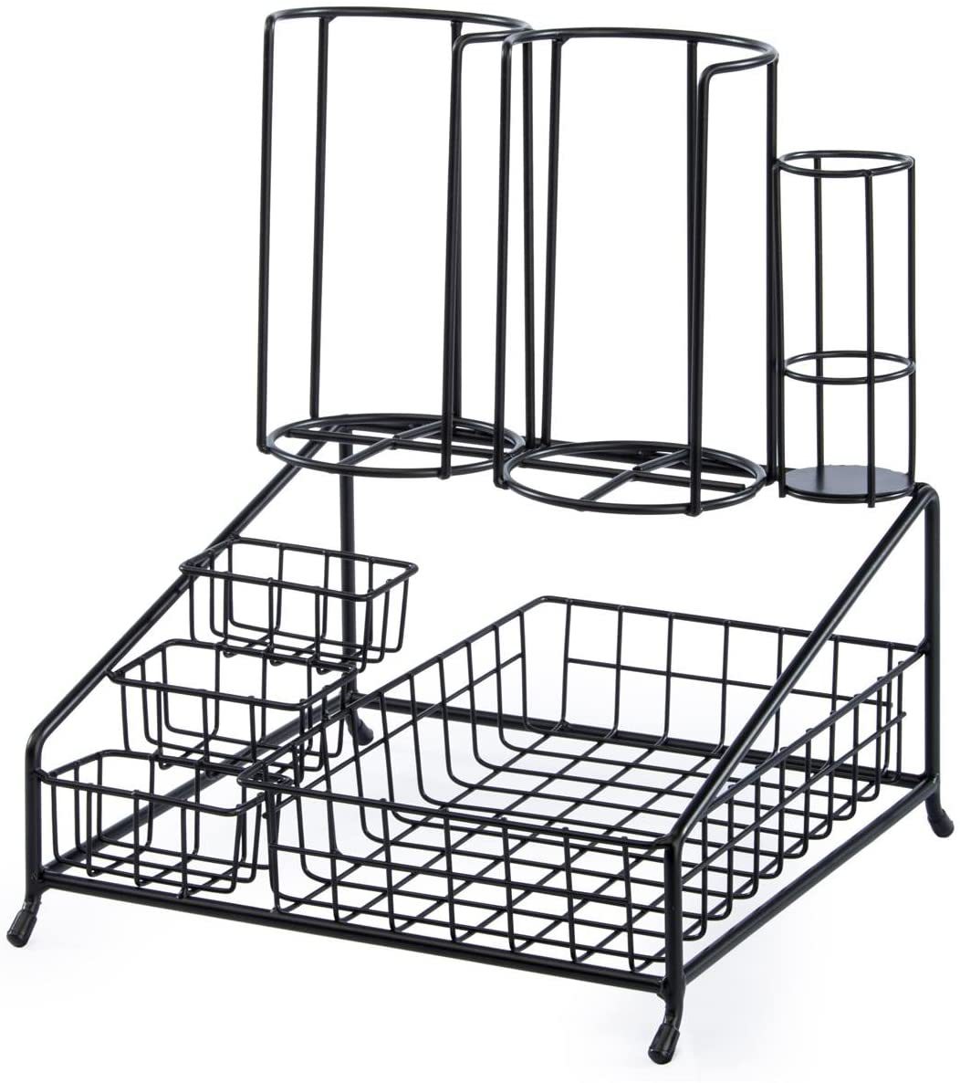 杯，盖子和咖啡调味收纳架2