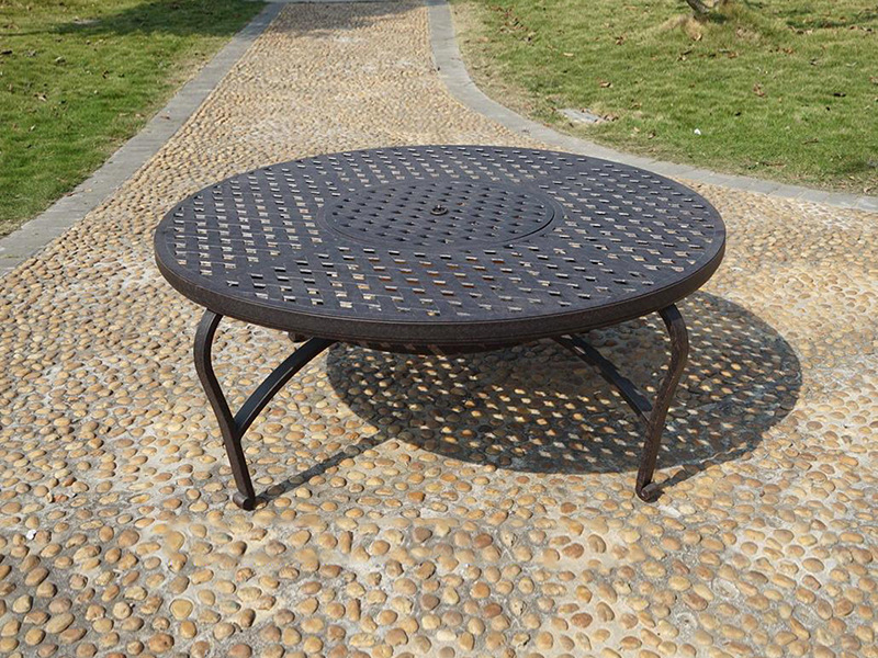 cxt9085T火盆桌 9085C联通花餐椅 (5)