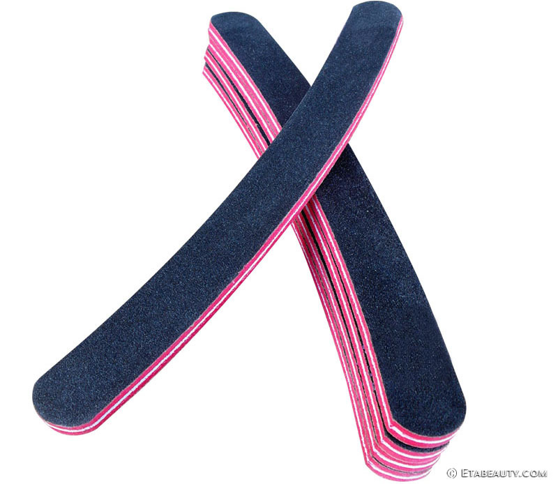 美甲海绵块婴儿指美甲小搓条批发指甲锉刀不锈钢美甲挫条